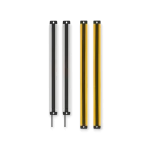 EB13-0440PCSC-025 Ultra-thin safety light curtain, resolution 45 mm, 4 beams, protective height 120 mm, output PNP - Image 2
