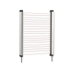 EB13-0440PCSC-025 Ultra-thin safety light curtain, resolution 45 mm, 4 beams, protective height 120 mm, output PNP - Image 3