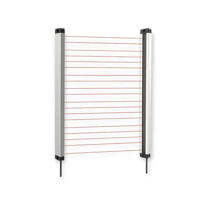 EB13-0440PCSC-05 Ultra-thin safety light curtain, resolution 45 mm, 4 beams, protective height 120 mm, output PNP - Image 3