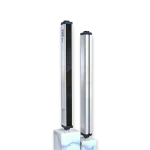 ESCF0840L1PRZL-2 Spraying Coating Light Curtain Sensor 8 beam, output PNP, RS485 passive mode