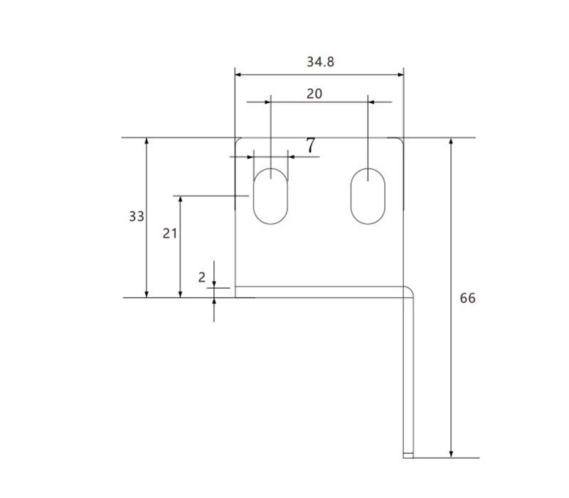 H1 Bracket ESN Economical Safety Light Curtain series-1