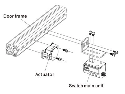 Install SLE21 Safety Interlock Switch 5