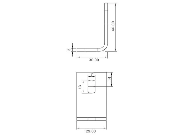 L1 side mounting bracket 1