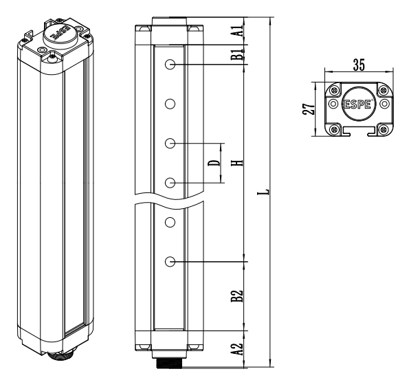 Product Size ELG-Series