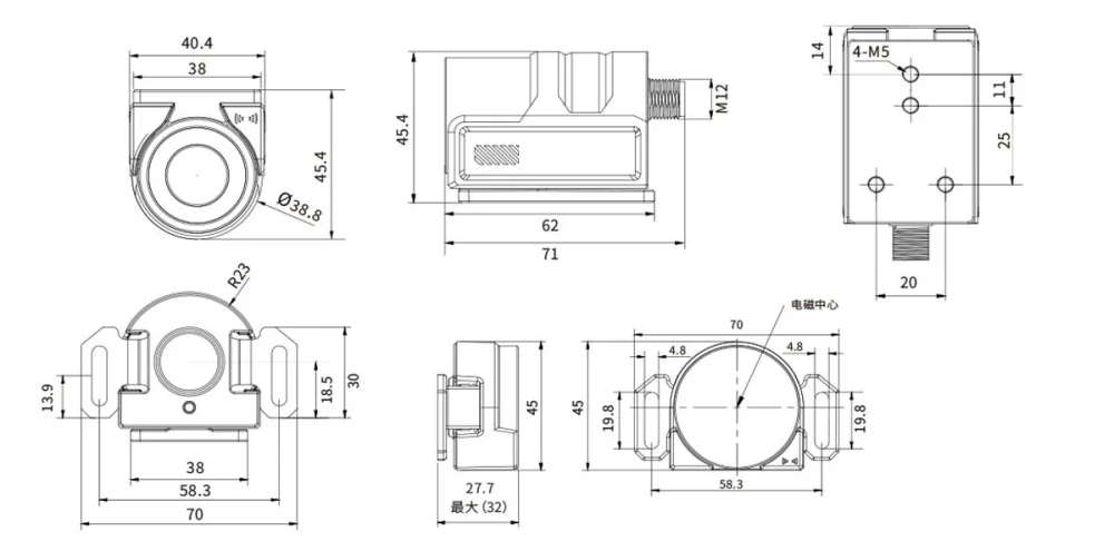 SIZE SLE21 Safety Interlock Switch