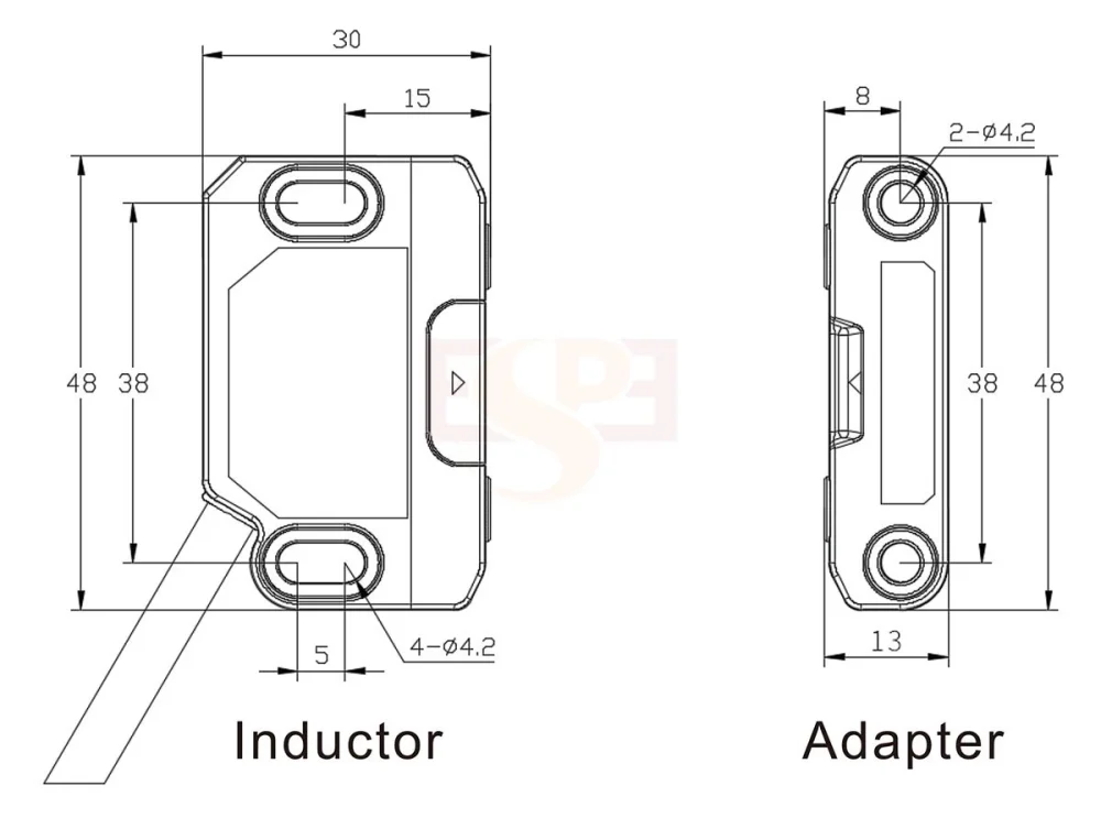 SIZE SSR22 Contactless Safety Door Switch