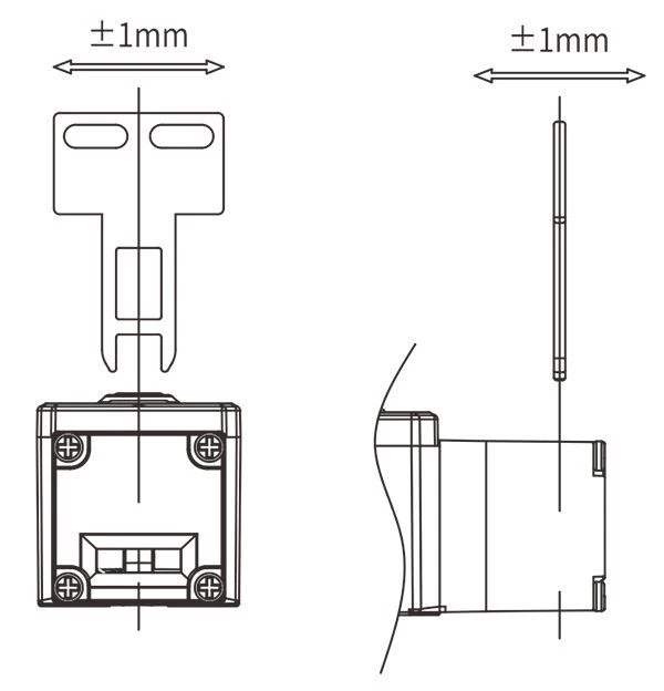 bracket SLM11 Safety Door Switch(4 contacts) 4