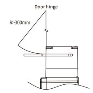 bracket install SLM13 Safety Door Switch 2