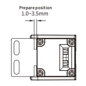 bracket install SLM13 Safety Door Switch 3