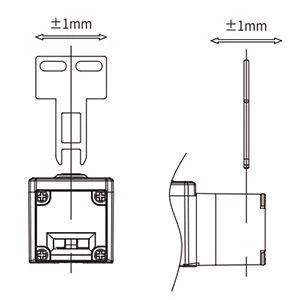 bracket install SLM13 Safety Door Switch 4