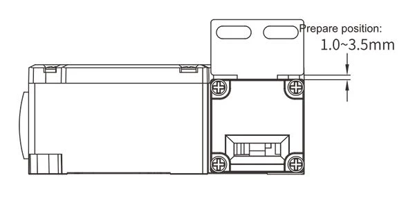 install SLM21 Safety Door Switch 3