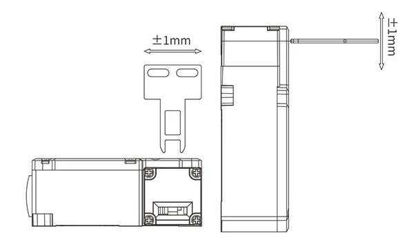 install SLM21 Safety Door Switch 4