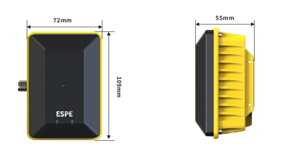 size LRA70 Millimeter Wavelength Lidar
